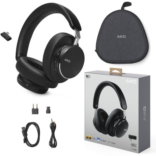 Słuchawki nauszne AKG N9 Hybrid z aktywną redukcją szumu
