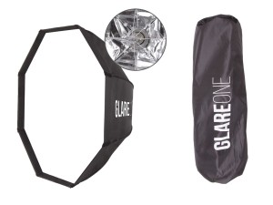 Softbox oktagonalny GlareOne szybki montaż Easy Fold 150 cm - mocowanie bowens