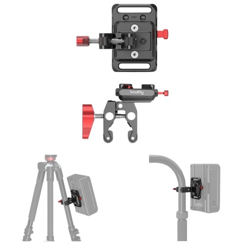  Uchwyt SmallRig 2989 Battery Plate Mini V-Mount w Crab Clamp