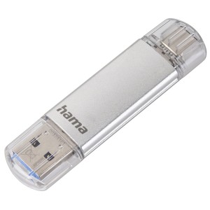 Pendrive Hama C-Laeta 256 GB USB 3.1 i USB- C srebrny