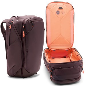 Plecak Travel Line Peak Design Travel Backpack 45L Eclipse - fioletowy