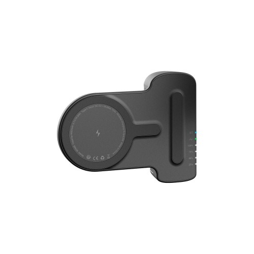 Powerbank VEGER 5000 mAh MagSafe funkcja migawki selfie Bluetooth podstawka