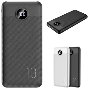 Powerbank Veger L10S 4 porty USB PD QC3.0 2A 20W 10000 mAh czarny