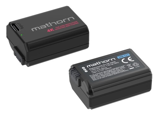 Akumulator Mathorn do Sony NP-FW50 1100mAh USB-C
