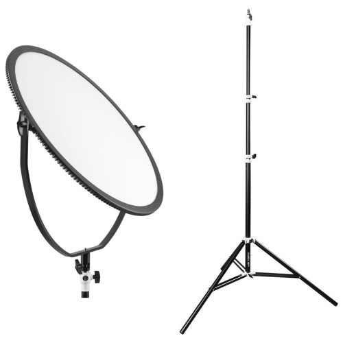 Zestaw  Lampa LED GlareOne Halo Panel 110 BiColor D + Statyw Stork 225 gratis