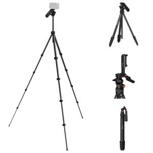 Statyw SmallRig 5473 video z głowicą i uchwytem na smartfona 160cm