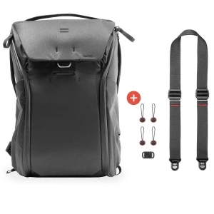 Plecak PEAK DESIGN Everyday Backpack 30L v2 - Czarny - EDLv2 PASEK GRATIS