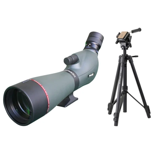 Luneta zestaw FOCUS VIEWMASTER 20-60X80 + VELBON VIDEOMATE 638