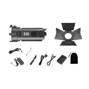 Lampa LED Godox S30 + Wrota