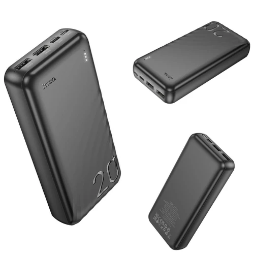 Powerbank HOCO 20000 mAh 2x USB- A, USB- C czarny