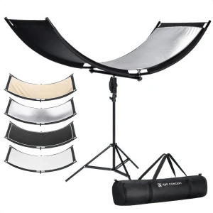 Blenda zakrzywiona K&F Concept U-Shape 4w1 - 60x180 cm