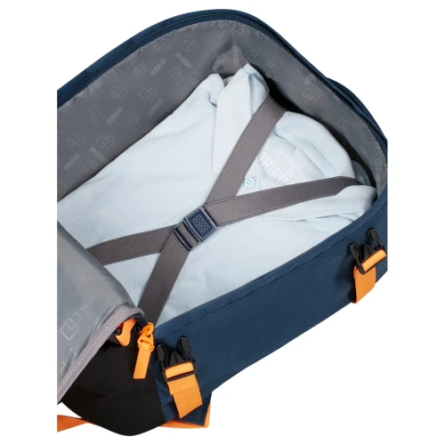 Plecak American Tourister 149174 A677  Kabinowy RYANAIR Dark Navy/Radiant Orange