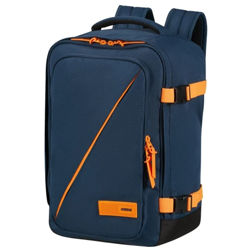 Plecak American Tourister 149174 A677  Kabinowy RYANAIR Dark Navy/Radiant Orange