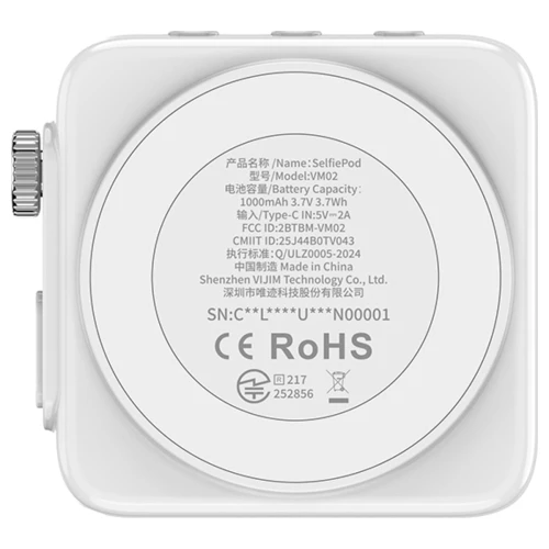 Bezprzewodowy monitor do selfie telefonu Ulanzi VM02 MagSafe