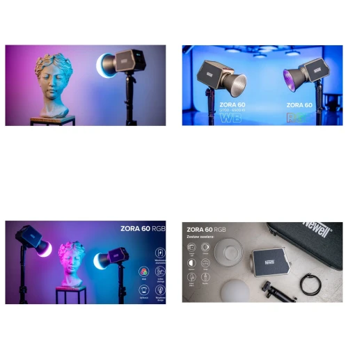 Lampa LED Newell Zora 60 RGB