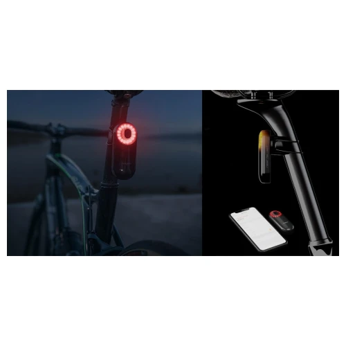 Tylna Lampka z Radarem Magene L508 Stop ANT+ Bluetooth IPX7