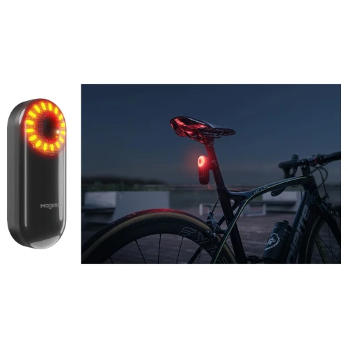 Tylna Lampka z Radarem Magene L508 Stop ANT+ Bluetooth IPX7