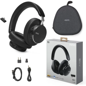 Słuchawki AKG N9 Hybrid - ANC i 100h Pracy czarne