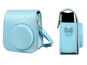Futerał Etui do FujiFilm Instax Mini 12 11 9 8 Jasno niebieski