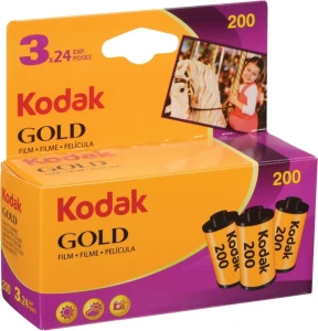 Film Kodak Gold 200/24 x3 x3 Zestaw 3 filmów 