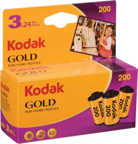 Film Kodak Gold 200/24 x3 x3 Zestaw 3 filmów 