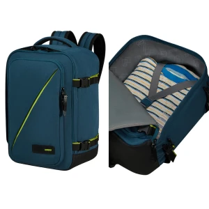 Plecak kabinowy wymiary do RYANAIR American Tourister 20-40 l niebieski