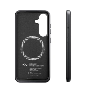 Etui Peak Design Mobile Everyday Fabric Case Samsung Galaxy S25 Charcoal