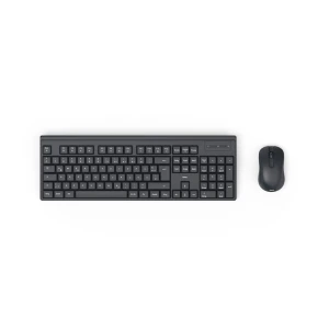 Zestaw klawiatura i mysz Hama WKM-100 bezprzewodowa QWERTY czarna