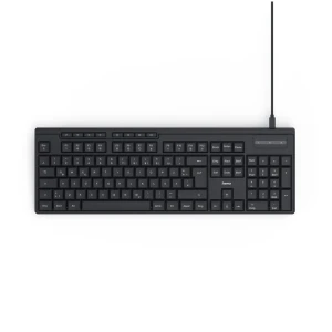 Klawiatura Hama CK-200 przewodowa USB QWERTY czarna