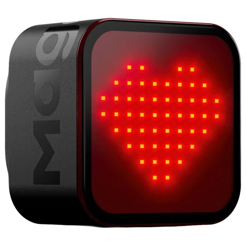 Lampka Rowerowa Tył Magene L308 Smart LED Światło Stop Wzory