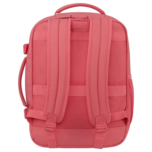American Tourister PLECAK KABINOWY (RYANAIR/WIZZ AIR)TAKE2CABIN S/M CASUAL PINK GLITCH