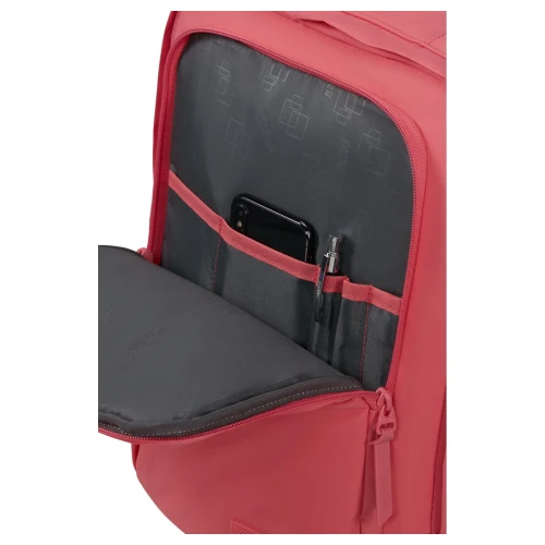 American Tourister PLECAK KABINOWY (RYANAIR/WIZZ AIR)TAKE2CABIN S/M CASUAL PINK GLITCH