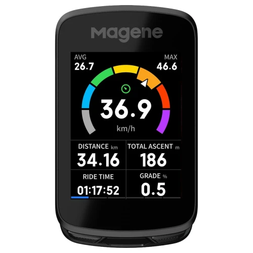 Licznik Rowerowy GPS Magene C606 Pro Nawigacja Dotyk WiFi Strava