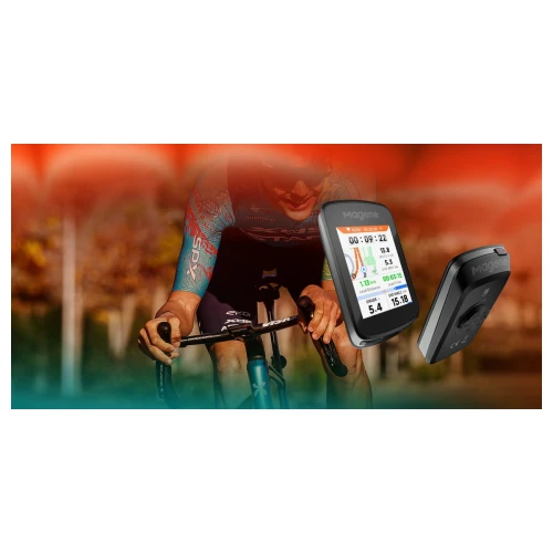 Licznik Rowerowy GPS Magene C606 Pro Nawigacja Dotyk WiFi Strava
