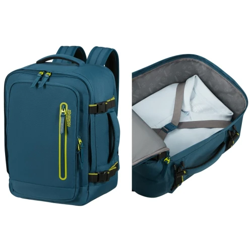 American Tourister PLECAK KABINOWY (RYANAIR/WIZZ AIR)TAKE2CABIN S/M SPORT HARBOR BLUE