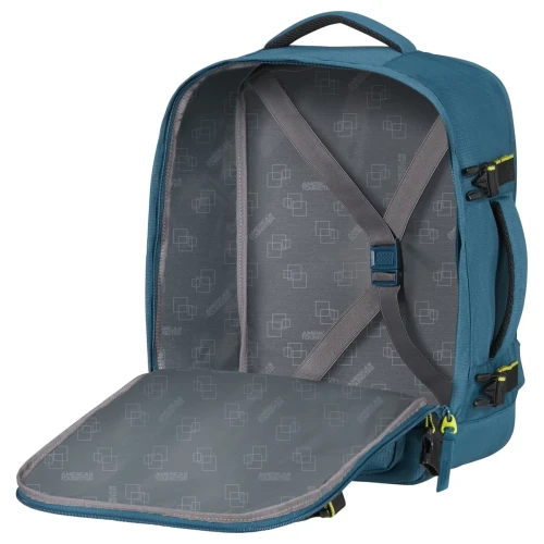 American Tourister PLECAK KABINOWY (RYANAIR/WIZZ AIR)TAKE2CABIN S/M SPORT HARBOR BLUE