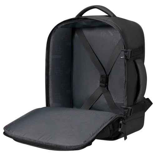 American Tourister PLECAK KABINOWY (RYANAIR/WIZZ AIR)TAKE2CABIN S/M CASUAL BLACK CODE