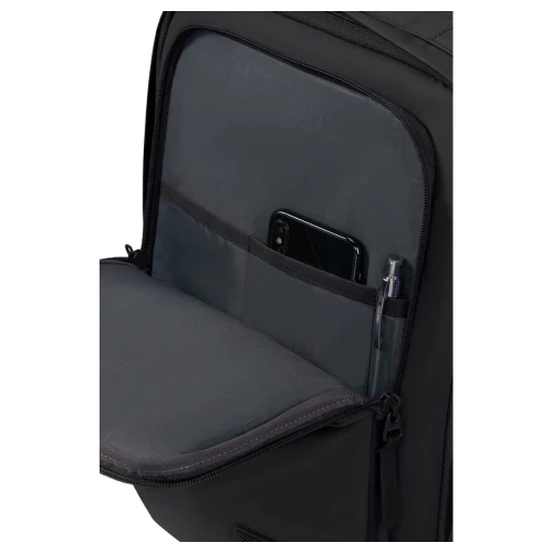 American Tourister PLECAK KABINOWY (RYANAIR/WIZZ AIR)TAKE2CABIN S/M CASUAL BLACK CODE