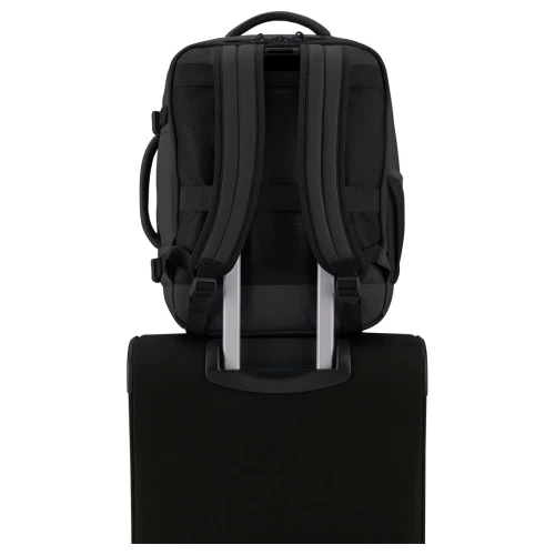 American Tourister PLECAK KABINOWY (RYANAIR/WIZZ AIR)TAKE2CABIN S/M CASUAL BLACK CODE