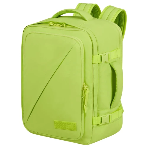 American Tourister PLECAK KABINOWY (RYANAIR/WIZZ AIR)TAKE2CABIN S/M CASUAL HYPER LIME