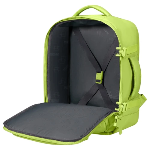 American Tourister PLECAK KABINOWY (RYANAIR/WIZZ AIR)TAKE2CABIN S/M CASUAL HYPER LIME