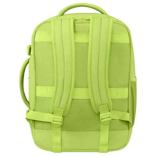 American Tourister PLECAK KABINOWY (RYANAIR/WIZZ AIR)TAKE2CABIN S/M CASUAL HYPER LIME