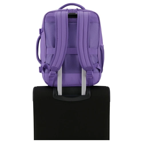 American Tourister PLECAK KABINOWY (RYANAIR/WIZZ AIR)TAKE2CABIN S/M CASUAL PURPLE PULSE
