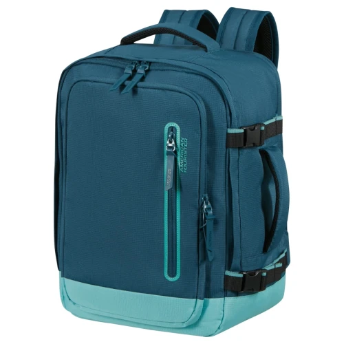 American Tourister PLECAK KABINOWY (RYANAIR/WIZZ AIR)TAKE2CABIN S/M SPORT HARBOR BLUE