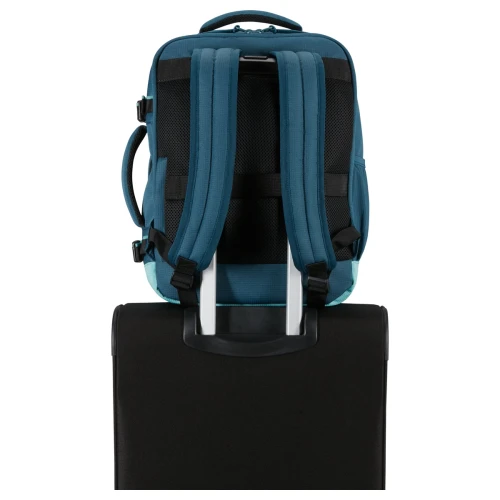 American Tourister PLECAK KABINOWY (RYANAIR/WIZZ AIR)TAKE2CABIN S/M SPORT HARBOR BLUE