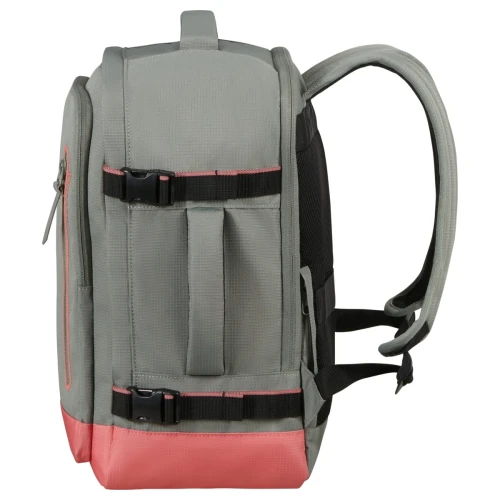 American Tourister PLECAK KABINOWY (RYANAIR/WIZZ AIR)TAKE2CABIN S/M SPORT SAGE/CORAL
