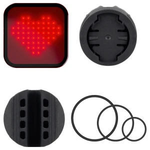 Lampka Rowerowa Tył Magene L308 Smart LED Światło Stop Wzory