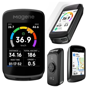 Licznik Rowerowy GPS Magene C606 Pro Nawigacja Dotyk WiFi Strava