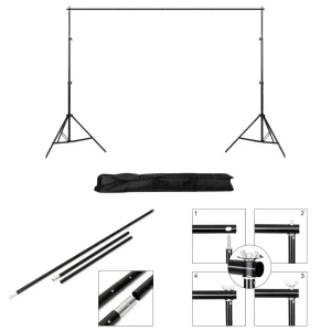 System do zawieszania tła fotograficznego zestaw statyw belka 2x3m MITOYA