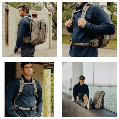 Peak Design Travel Backpack 2w1 Zestaw Plecak 34L Baza i Plecak Dzienny 16L
